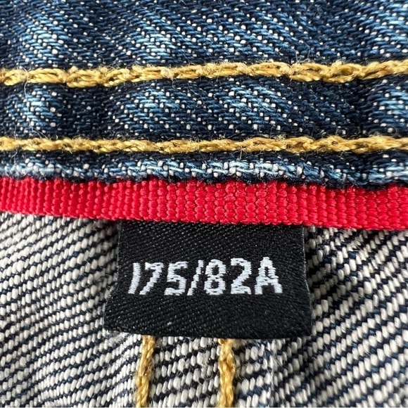 Jack & Jones Distressed Straight Leg Jeans Size 32 x 32 Men's - Picture 6 of 7